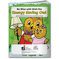 Fun Pack Coloring Book W/ Crayons - Be Wise with Watt the Energy Saving Owl